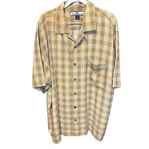 Luxurious Tommy Bahama Hawaiian Shirt, Med,100% Silk Size L